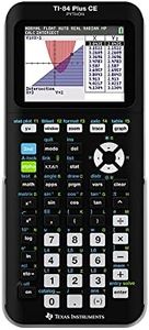 Scientific Python Graphic Calculator, Folima TI-84 Plus CE Color Graphing Instruments, Black 7.5 Inch