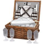 Picnic Basket Set For 4