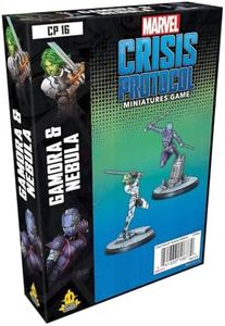 Atomic Mass Games , Marvel Crisis Protocol: Character Pack: Gamora and Nebula , Miniatures Game , Ages 10+ , 2+ Players , 45 Minutes Playing Time