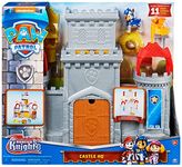 Paw Patrol, Rescue Knights Castle HQ Transforming 11-Piece Playset with Chase and Mini Dragon Draco Action Figures, Kids’ Toys for Ages 3 and up