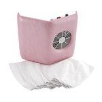 Miss Sweet Nail Dust Collector Nail Dust Suction Vacuum for Arcylic Nail Polish (Pink P)