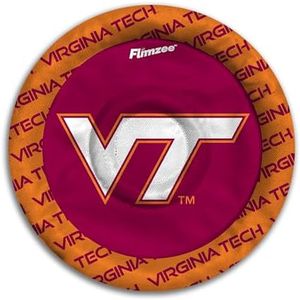 YouTheFan NCAA Virginia Tech Hokies Flimzee Bean-Bag Flying Disc