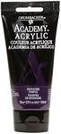 Grumbacher Academy Acrylic Paint, 75ml/2.5 Ounce Plastic Tube, Dioxazine Purple (C094P)