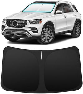 INSAUTO Custom Fit Windshield Sun Shade Accessories for Mercedes-Benz GLE/GLS 2020-2026, Foldable Front Window Sunshade, UV & Heat Reflector, Keeps Interior Cool, Includes Storage Bag