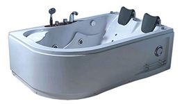 Whirlpool SPA Corner Bath HOT TUB Bathtub Model Varadero 170 x 115 cm