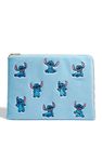 Skinnydip Disney Stitch Laptop Sleeve Case - 13 Inch Protective Soft Padded Zipper Cover, Cushioned Inside for Protection, Lilo and Stitch, Premium Material, Stylish Laptop Bag for Work and Travel