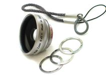 Rokinon MLW-2 0.45x Wide Angle Lens for Flip Camera (Silver)