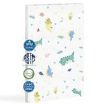 Casusv Pack and Play Mattress 38"x26" Portable Breathable Pack N Play Mattress for Baby and Toddler - Infant Mattress Waterproof Washable Animal Cover with Soft Comfortable Memory Foam 1"