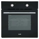 Baridi 60cm Built-In Five Function Fan Assisted Oven, 55L Capacity, Black - DH124