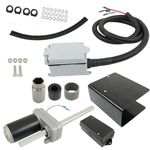 labwork 1824200100 12000 LBS Electric Powered Trailer Jack Drive Kit Replacement Electric RV Trailer Jack Assembly for Travel Trailers and Campers