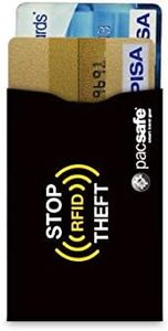 Pacsafe RFIDsleeve 25 RFID-Blocking Credit Card Sleeve (2 Pack)