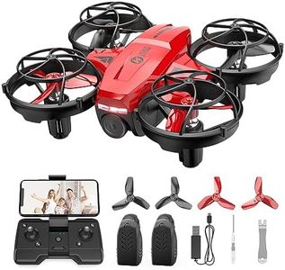 Holy Stone HS420 Mini Drone with HD FPV Camera for Kids Adults Beginners, Pocket RC Quadcopter with 2 Batteries, Toss to Launch, Gesture Selfie, Altitude Hold, Circle Fly, High Speed Rotation