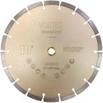 VORTEX DIAMOND VSS 250 mm / 10 inch Dry or Wet Cutting General Purpose Power Saw Segmented Diamond Blades for Concrete Stone Brick Masonry (10")