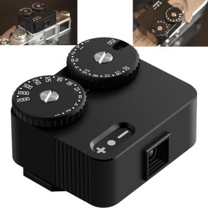TTARTISAN TTArtisa Light Meter II - Medidor de luz para fotografía de velocidad ISO con zapata fría, medición manual, compatible con varias cámaras, color negro