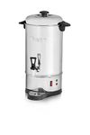 Swan SWU10L Catering Urn with Automatic Temperature Control, Drip Tray, 10L, 1600W, Stainless Steel, Silver