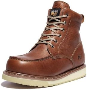 Timberland PRO Men's 53009 Wedge Sole 6" Soft-Toe Boot,Rust,10.5 M