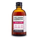 Gold Collagen Superdose Skin Care - Collagen Nutritional Supplement with Biotin, Hyaluronic Acid, Vitamin C and Zinc, Anti-Ageing Liquid Collagen for Hydrated Skin, Hair Growth & Strong Nails, 300 ml