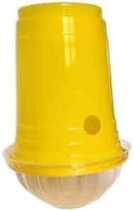 Fruit Fly Insect pheromone Trap, desposable Glass Trap, Used for Fruit Fly & Melon Fly (10)