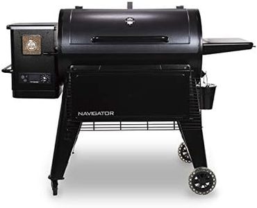 Pit Boss PB1150G PG1150G Wood Pellet Grill w/Cover and Folding Front Shelf Included, 1150 sq. inch, Black