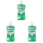 Listerine Smart Rinse Mild Mint Mouthwash 500ml (Pack of 3)