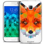 Samsung Galaxy Core Prime Case, Ultra Thin Polygon Animal Fox