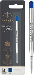 Parker QUINKflow Ballpoint Pen Ink Refill, Fine Tip, Blue