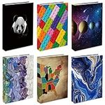6 Pack Stretchable Book Covers, Jum