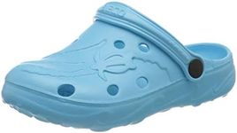 Beco Unisex Children's Schildi Clogs Turquoise Size: 8.5 UK