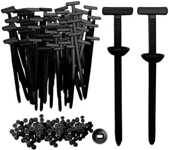 Nylon Universal Cable Tie Buckle, Heavy Duty Self-Locking Zip Ties Holder