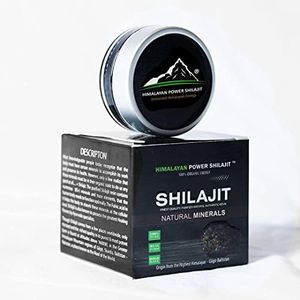 Pure Shilajit Authentic Himalayan Power Shilajit Fresh Resin Form Shilajit 15 Grams