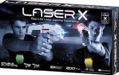 Laser X Tag Set - 2 Blasters, Receiver Vests