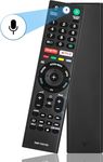 Voice Replacement Remote Compatible for Sony-TVs and Bravia-TVs - Compatible with All Sony 4K UHD LED LCD HD Smart TVs