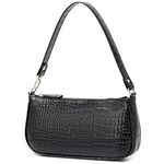 Shoulder Bags for Women Small Black Purse Y2K Handbag Clutch 90s Purses