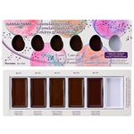 Kuretake GANSAI TAMBI GRANULATING COLOR 5 Colors set, Watercolor Paint Set, Professional-Quality for Artists and Crafters, AP-Certified, for Adult, Made in Japan