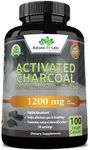 Activated Charcoal Capsules - 1,200