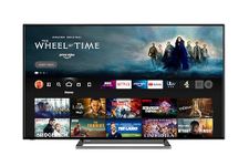 Toshiba UF3D 65 Inch Smart Fire TV 165.1 cm (4K Ultra HD, HDR10, Freeview Play, Prime Video, Netflix, Alexa voice control, HDMI 2.1, Bluetooth, Airplay)