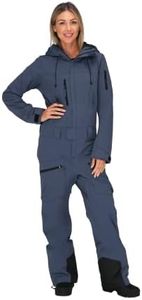 Arctix Women's Alta Vista Snowsuit Coveralls, Steel, Small, Steel, Small