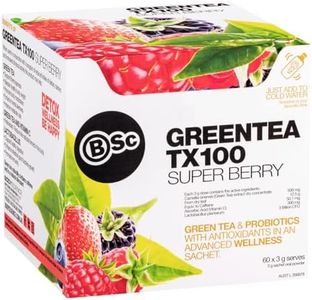 Body Science TX100 Lemon Lime Superberry Green Tea 3 g, 60 Pack