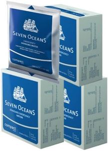Seven Oceans Raciones de alimentos de emergencia y agua para supervivencia 1500 g + 500 ml
