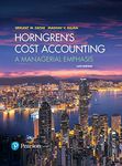 Horngren's Cost Accounting: A Managerial Emphasis