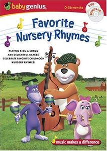 Baby Genius Favorite Nursery Rhymes w/bonus Music CD