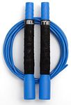 EliteSRS, Fit Plus Pro Freestyle PVC Jump Rope for Tricks - Unbreakable 8" Long Handles with Non-Slip Grip Tape - Premium Adult Jump Ropes for Fitness