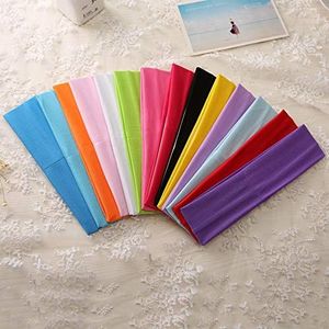 Sport Yoga Headbands,Pack of 14,Fashion Soft Elastic Polyester Sweatband Yoga Stretchy Headband for Women Man Girl (Mixed Colors)