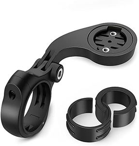 TUSITA Mountain Bike Mount Compatible with Garmin Edge GPS Computer, XOSS G/G+, iGPSPORT GPS - Cycling Handlebar 25.4mm 31.8mm Bracket Holder - Bicycle Combo Extended Mount Road MTB Accessories