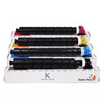 Toner Pros Toner Cartridge Replacement Compatible with TK-8347 (TK8347) for Kyocera TASKalfa 2552ci 2553ci Color Multifunction Printers (4-Color-Pack: KCMY) Black 20,000 & Colors 12,000 Pages