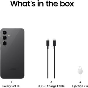 Samsung Galaxy S24 FE Smartphone, 128GB – Graphite