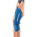 Aircast Knee Cryo Cuff with Gravity Cooler Medium Blue