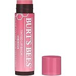 Burt's Bees Tinted Lip Balm Hibiscus, Moisturising Lip Tint With Shea Butter, 100% Natural Origin, 4.25g