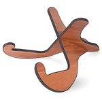 CAIHONG Guitar Stand Floor Wooden - Folding Universal X-frame Detachable Non-Slip Wood Guitar Stand Portable with Rubber Covering Edges for Acoustic Electric Bass Travel Classic Guitar Stand