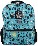 Disney Nightmare Before Christmas Kids 16 Inch School Backpack (One Size, Teal)